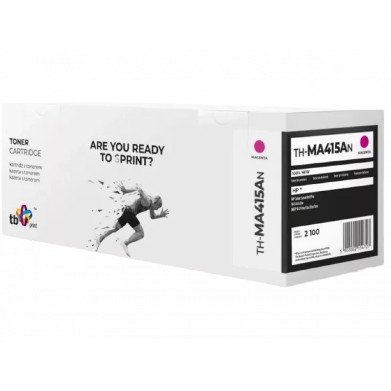 Toner HP Color LJ Pro W2033A TH-MA415AN 100% uus magenta