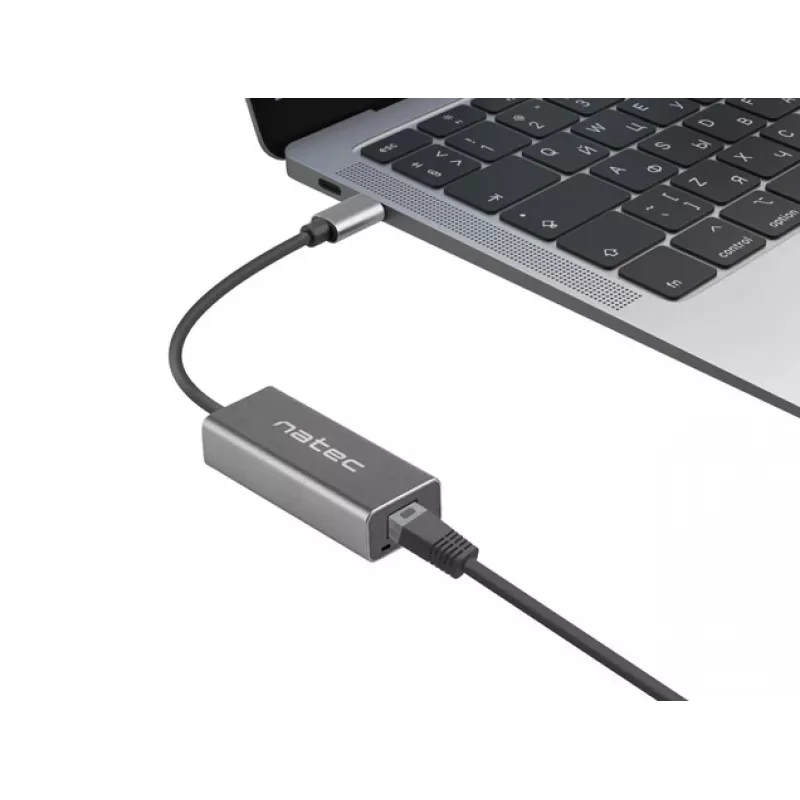 NATEC Cricket USB 3.2 Gen 1 USB-C hall Ethernet Hub 1000 Mbit/s