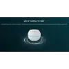 Shelly H&T, Niiskuse ja temperatuuri juhtmevaba nutisensor, Kompaktne, WiFi, hügromeeter, koduautomaatika, iOS Android rakendus – Must