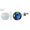 Shelly H&T, Niiskuse ja temperatuuri juhtmevaba nutisensor, Kompaktne, WiFi, hügromeeter, koduautomaatika, iOS Android rakendus – Must