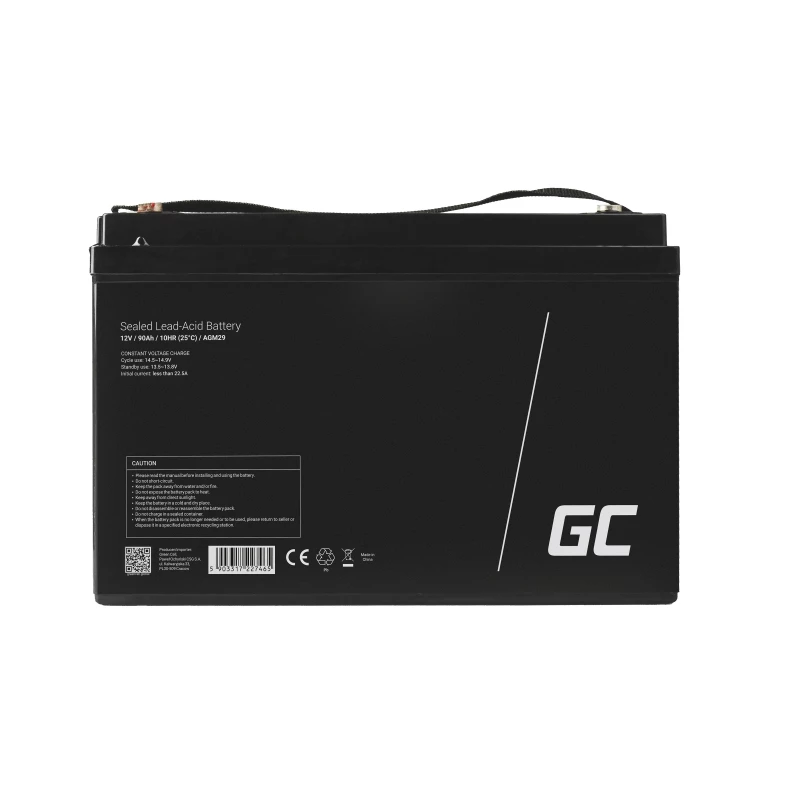 AGM29 - Sealed Lead Acid (VRLA) - 12 V - 1 tk - Must - 90 Ah - 5 Year(s)
