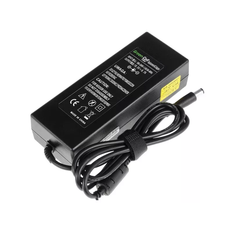 Toiteadapter roheline Cell AD35P 130 W vahelduvvoolust alalisvooluks 19,5 V 6,7 A sülearvutitele, sisetingimustesse, must