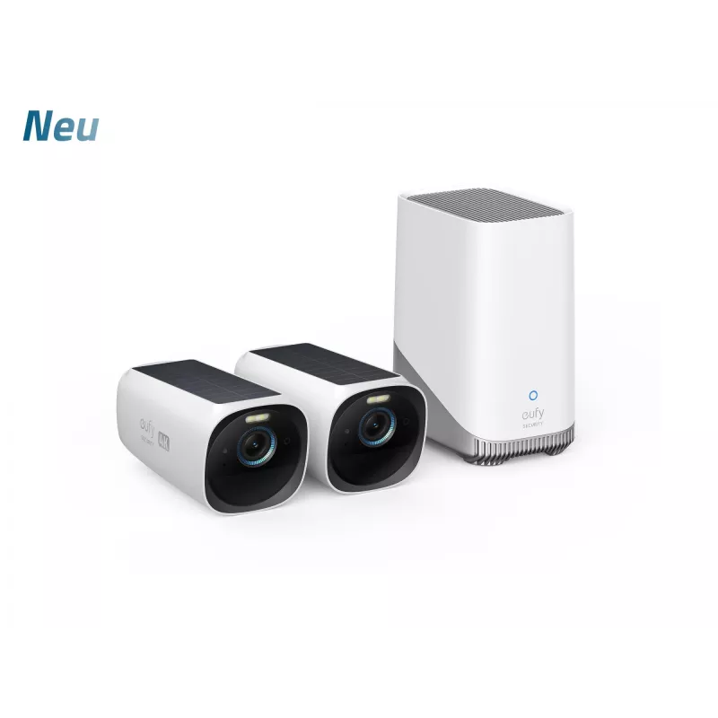 Eufy T88713W1 EufyCam S330 (eufyCam 3) - 2 kaamera komplekt