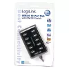 Logilink UA0125 USB-jaotur 10 pordiga USB2.0 toiteadapteriga 3,5 A, | Logilink