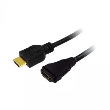 LogiLink CH0057 HDMI-kaabli pikendus Must 4K UHD 3m HDMI-a pistik T