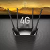 Cudy LT400 traadita ruuter Fast Ethernet ühe ribaga (2,4 GHz) 4G must