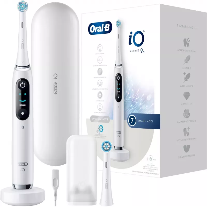 Oral-B iO 9N Täiskasvanute vibreeriv hambahari Valge