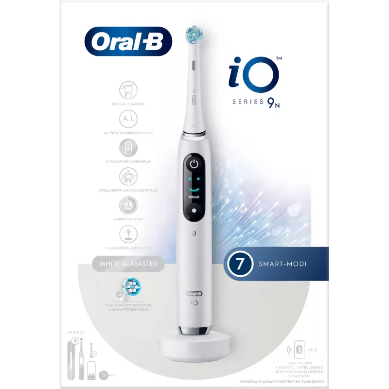 Oral-B iO 9N Täiskasvanute vibreeriv hambahari Valge