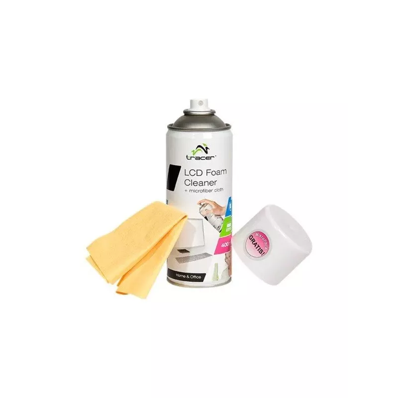 LCD-vahupuhastusvahend 400ml + mikrokiudlapp