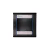 Seinale kinnitatav riiul Extralink Rackmount kapp 12U 600x600 Must