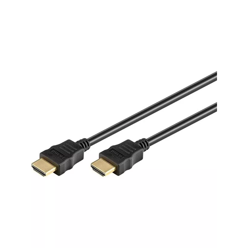 Goobay Series 2.1 8K Ultra High-Speed HDMI™ Kabel mit Ethernet, 5 m, Schwarz - Hochgeschwindigkeitskabel für 8K@60 Hz (52766)