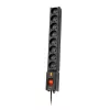 LESTAR 1966004055 pikendusjuhe 3 m 230 V AC pistikupesa(d) siseruumides, must