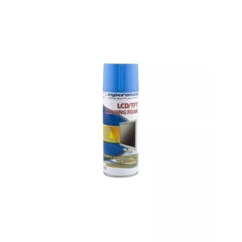 Seadmete puhastusvaht ESPERANZA ES119 — 400 ml LCD/TFT/Plasma ekraanidele, mitmevärviline