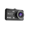 Dashcam TRACER 4TS Full HD kahe kanaliga pardakaamera, 2 MP põhi-, 0,4 MP salongi-, 140°/60° vaatenurgad, 4-tolline IPS-ekraan, 150 mAh aku, alumiiniumist korpus, parkimisabi