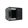 Extralink Rack-kapp 6U 600x600 AZH Must seinakinnitusega, pöörduv