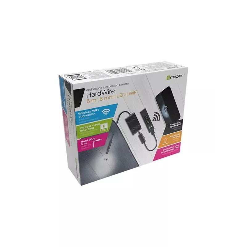 Tracer HardWire 1600 x 1200 Endoskoop Fortradet Tradlos