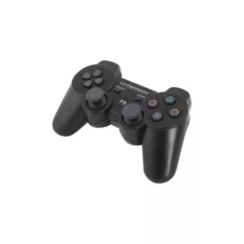 Esperanza EGG109K mängukontroller must Bluetooth-juhtkang Analoog PlayStation 3