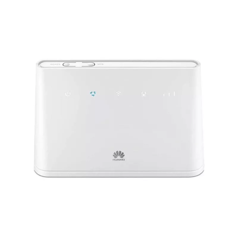 Juhtmeta lauarouter HUAWEI B311-221 Üheribaline 2,4 GHz Wi‑Fi 4 (802.11n), Gigabit Ethernet, 4G LTE, SIM-pesa, RJ-11, 12V 1A, valge