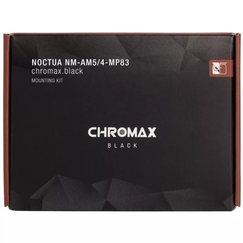 Kinnituskomplekt Noctua NM-AM5/4-MP83 CHROMAX.Must Must AM4 AM5