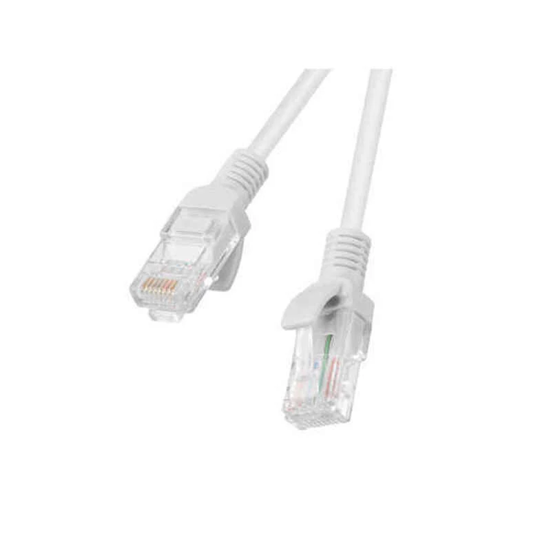 Võrgukaabel LANBERG PCU6-10CC-0150-S Cat6 U/UTP RJ-45 isane RJ-45 isasele 1,5 m Hall