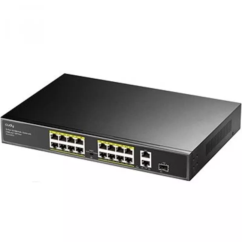 Cudy FS1018PS1 võrgulüliti 18 Fast Etherneti porti PoE-ga