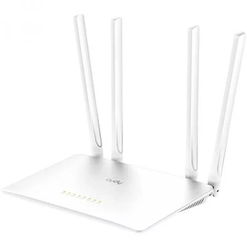 Laualine ruuter Cudy WR1200 Kaheribaline Wi‑Fi 5 (802.11ac) 867 Mbit/s, 4x RJ‑45 LAN, Valge