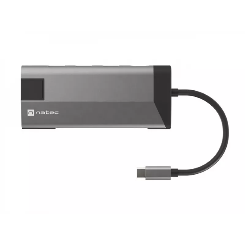 NATEC Fowler Plus USB USB-C Must Hall MicroSD SD Jaotur