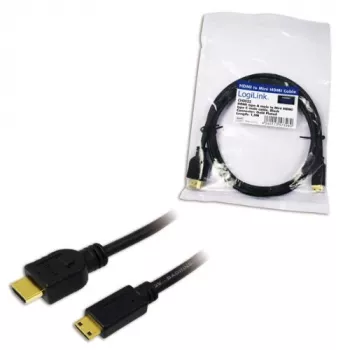 LogiLink CH0022 HDMI-kaabel 1,5 m HDMI Type A (Standard) HDMI Type C (M