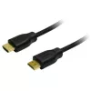 LogiLink CH0053 HDMI-kaabel Must 10m 4K UHD HDMI-a Pistik HDMI-a Pistiku külge