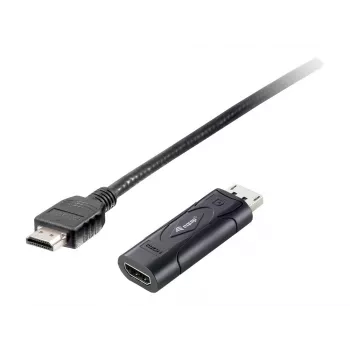 Equip DisplayPort-HDMI-adapter, 0,2 m, DisplayPort, HDMI, isane, emane, 1920 x 1080 pikslit