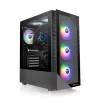 Arvuti korpus Thermaltake View 200 TG ARGB Midi Tower must