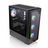 Arvuti korpus Thermaltake View 200 TG ARGB Midi Tower must