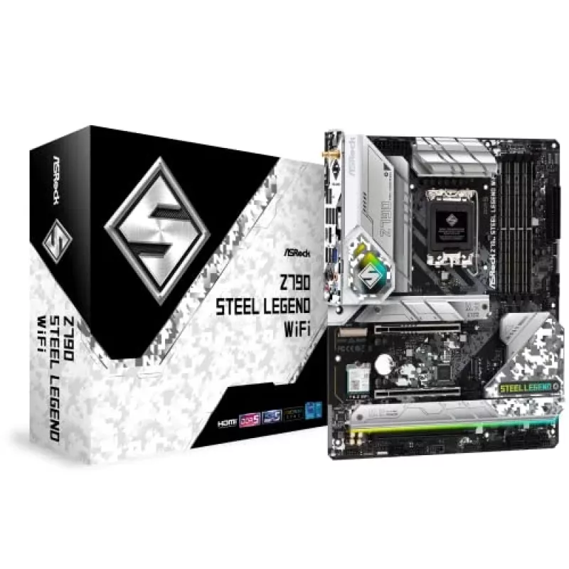 ASRock Z790 Steel Legend WiFi ATX emaplaat