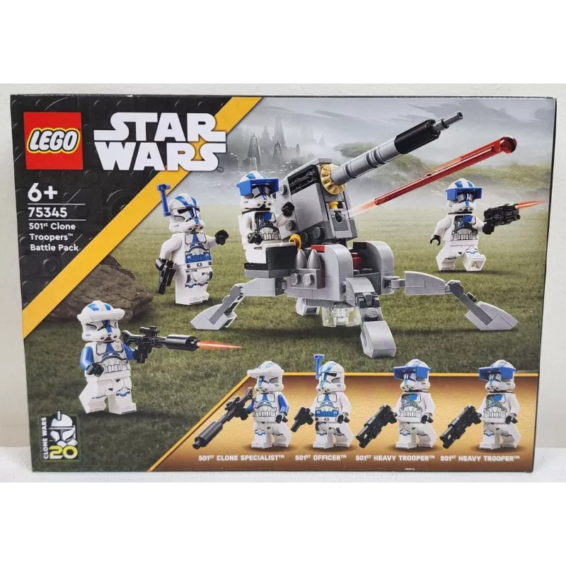LEGO 75345 Star Wars 501st kloonisõdurite lahingupakk ehituskomplekt