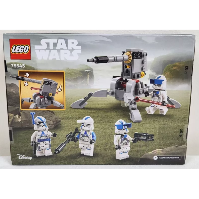 LEGO 75345 Star Wars 501st kloonisõdurite lahingupakk ehituskomplekt