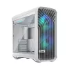 Arvuti korpus Fractal Design Torrent White — toetab ATX, EATX, microATX, ITX; 2x180 mm esiventilaatorit; 2,5-tollised/3,5-tollised pesad