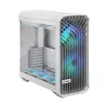 Arvuti korpus Fractal Design Torrent White — toetab ATX, EATX, microATX, ITX; 2x180 mm esiventilaatorit; 2,5-tollised/3,5-tollised pesad