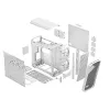 Arvuti korpus Fractal Design Torrent White — toetab ATX, EATX, microATX, ITX; 2x180 mm esiventilaatorit; 2,5-tollised/3,5-tollised pesad