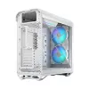 Arvuti korpus Fractal Design Torrent White — toetab ATX, EATX, microATX, ITX; 2x180 mm esiventilaatorit; 2,5-tollised/3,5-tollised pesad