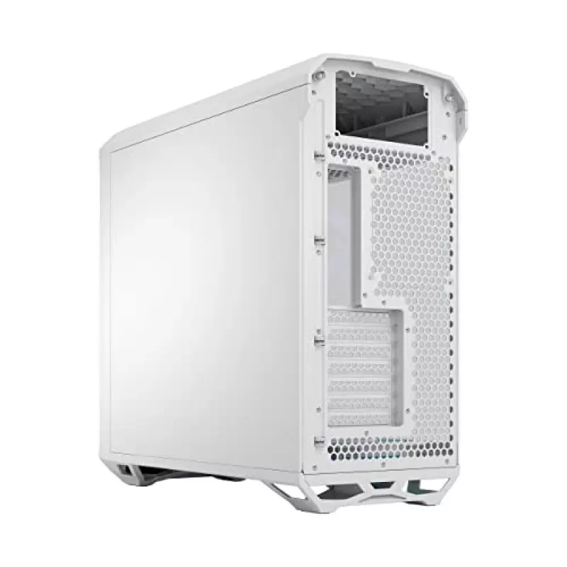 Arvuti korpus Fractal Design Torrent White — toetab ATX, EATX, microATX, ITX; 2x180 mm esiventilaatorit; 2,5-tollised/3,5-tollised pesad
