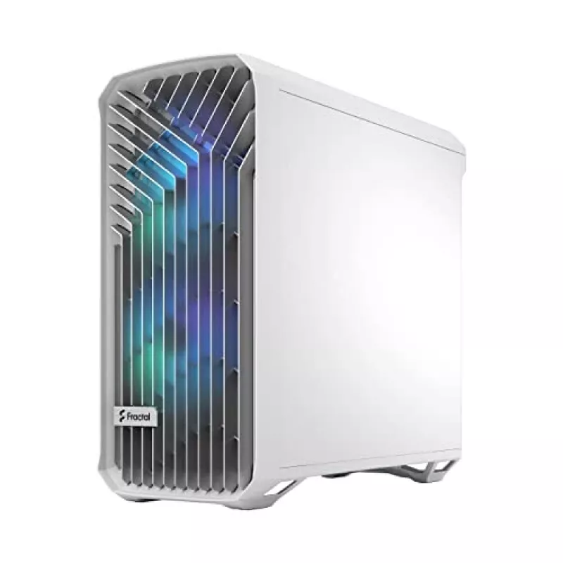 Arvuti korpus Fractal Design Torrent White — toetab ATX, EATX, microATX, ITX; 2x180 mm esiventilaatorit; 2,5-tollised/3,5-tollised pesad