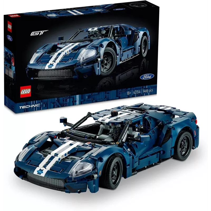 LEGO 42154 Technic 2022 Ford GT autode komplekt täiskasvanutele ehitamiseks