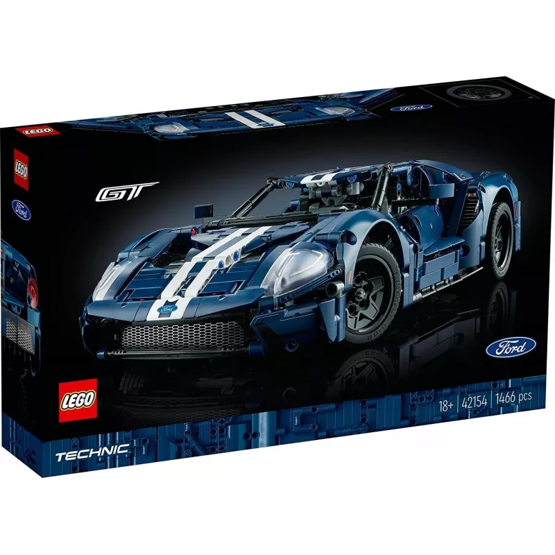 LEGO 42154 Technic 2022 Ford GT autode komplekt täiskasvanutele ehitamiseks