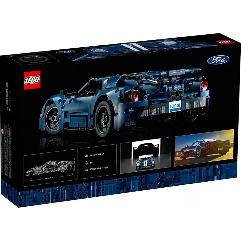 LEGO 42154 Technic 2022 Ford GT autode komplekt täiskasvanutele ehitamiseks