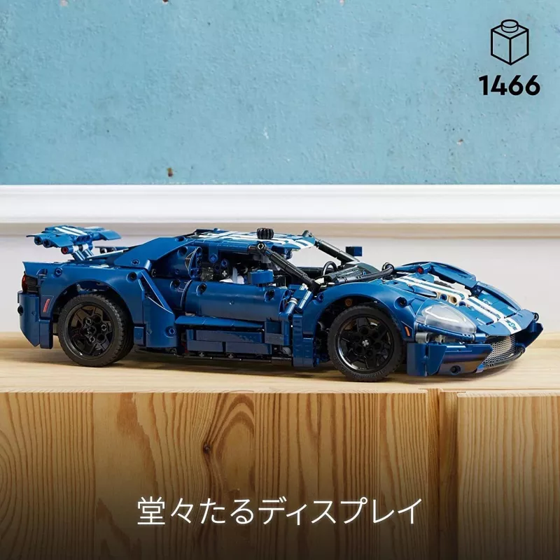 LEGO 42154 Technic 2022 Ford GT autode komplekt täiskasvanutele ehitamiseks