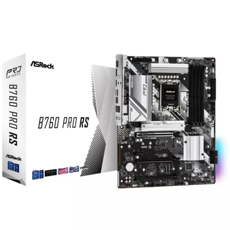 ASRock B760 Pro RS DDR5 ATX emaplaat