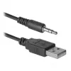 DEFENDER SPK-240 juhtmega lauakõlarid, 2.0, 6 W RMS, USB-toitega, 3,5 mm, must