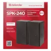 DEFENDER SPK-240 juhtmega lauakõlarid, 2.0, 6 W RMS, USB-toitega, 3,5 mm, must