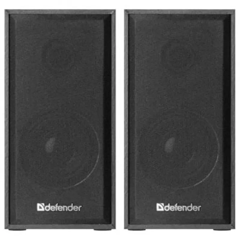 DEFENDER SPK-240 juhtmega lauakõlarid, 2.0, 6 W RMS, USB-toitega, 3,5 mm, must