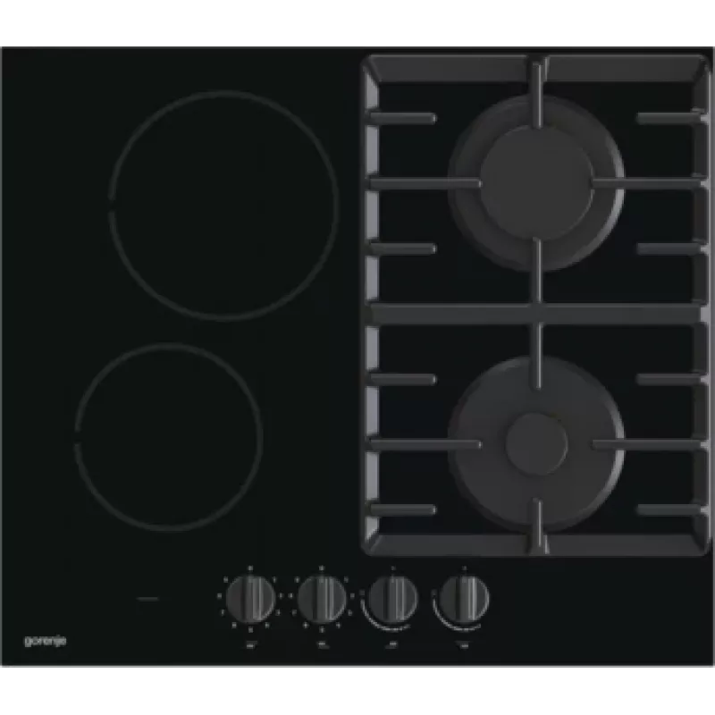 Gorenje GCE691BSC Must sisseehitatav 60 cm kombi 4 tsooni